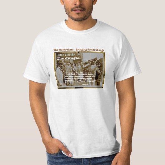 Het Oerwoud: Muckrakers T-shirt (Voorkant)