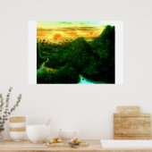 Het Oerwoud Poster (Keuken)