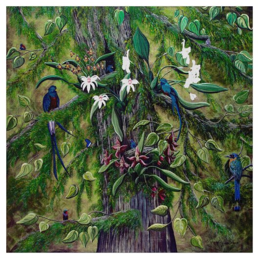 Het Oerwoud van de stof Guatemala (Swatch)