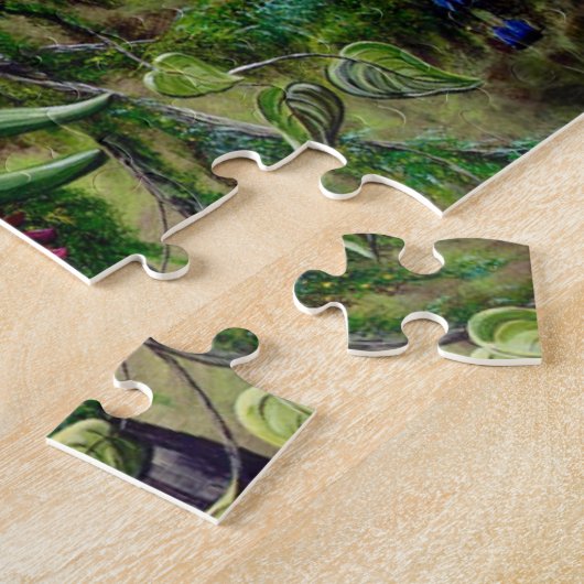 Het Oerwoud van Guatemala Puzzle Legpuzzel (Zijkant)