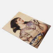 Het Oestermeisje (door Karl Gussow) Deurmat (Schuin)