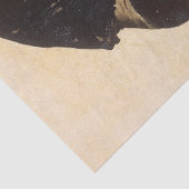 Het Oestermeisje (door Karl Gussow) Tissuepapier (Detail)