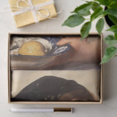 Het Oestermeisje (door Karl Gussow) Tissuepapier (Geschenk)