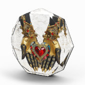 Het offer - Hart in Handen Fotoblokken (Rechts)