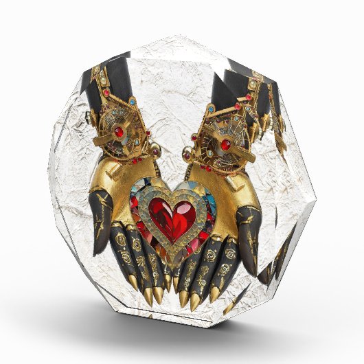 Het offer - Hart in Handen Fotoblokken (Rechts)