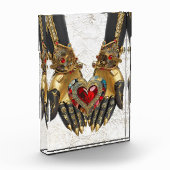 Het offer - Hart in Handen Fotoblokken (Links)