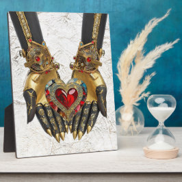 Het offer - Hart in Handen Fotoplaat