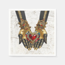 Het offer - Hart in Handen Servet