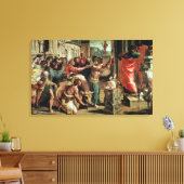 Het offer in Lystra (cartoon voor de Sistine C Canvas Afdruk (Insitu (Woonkamer))