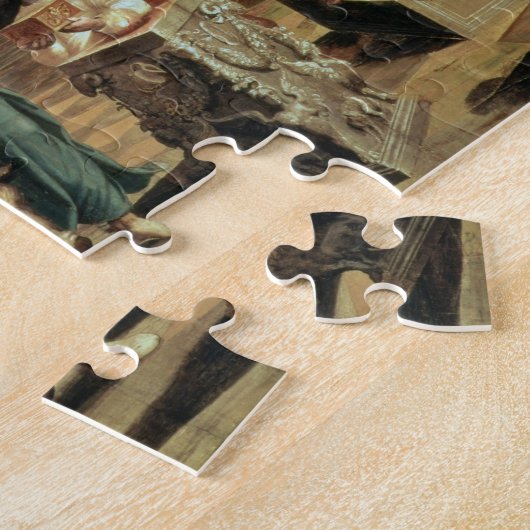 Het offer in Lystra (cartoon voor de Sistine C Legpuzzel (Zijkant)