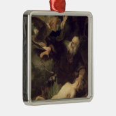 Het offer van Abraham, 1635 Metalen Ornament (Rechts)