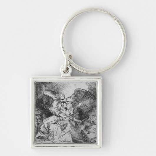 Het offer van Abraham, 1645 Sleutelhanger (Voorkant)