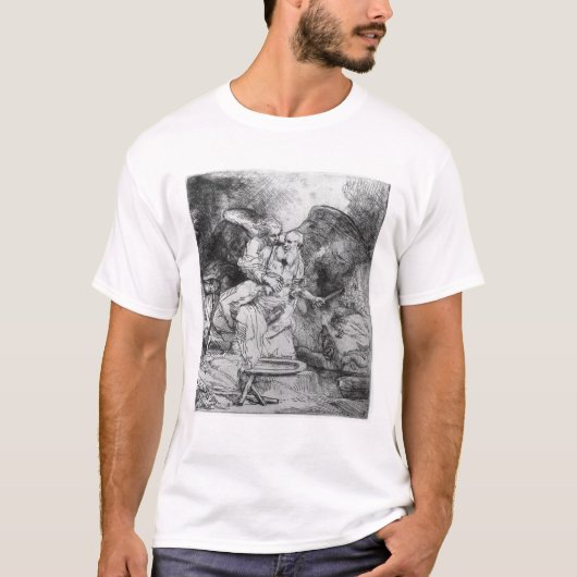 Het offer van Abraham, 1645 T-shirt (Voorkant)