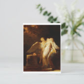Het offer van het Roos, Fragonard Briefkaart (Staand voorkant)