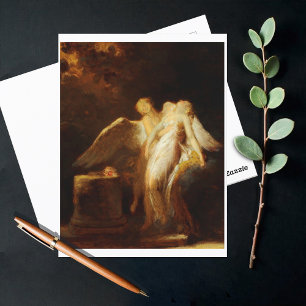 Het offer van het Roos, Fragonard Briefkaart