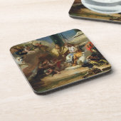 Het offer van Iphigenia Bier Onderzetter (Linkerzijde)