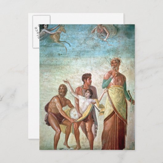 Het offer van Iphigenia Briefkaart (Voorkant / Achterkant)