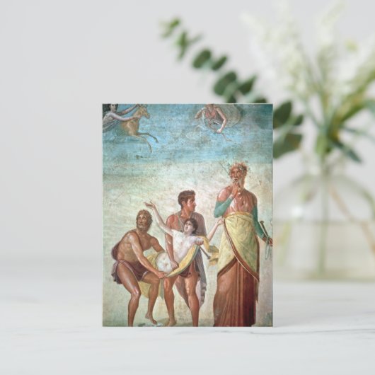 Het offer van Iphigenia Briefkaart (Staand voorkant)
