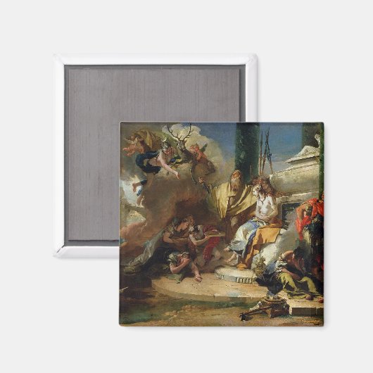 Het offer van Iphigenia Magneet (Voorkant / Achterkant)