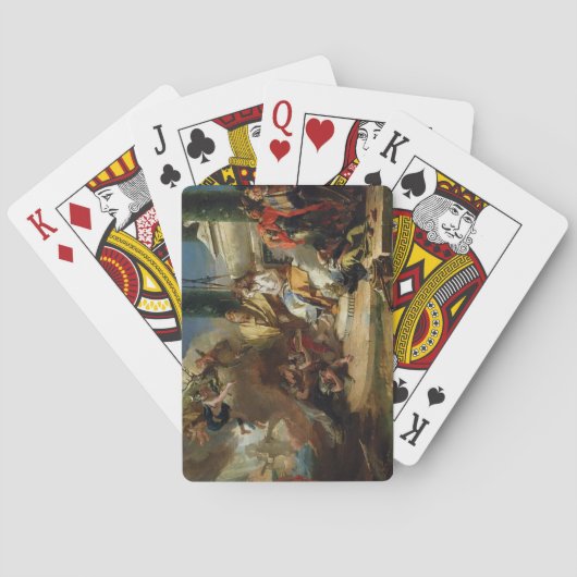 Het offer van Iphigenia Pokerkaarten (Achterkant)