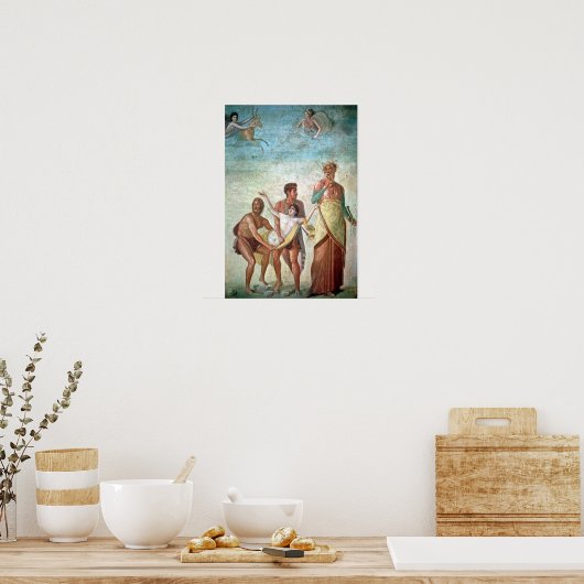Het offer van Iphigenia Poster (Keuken)
