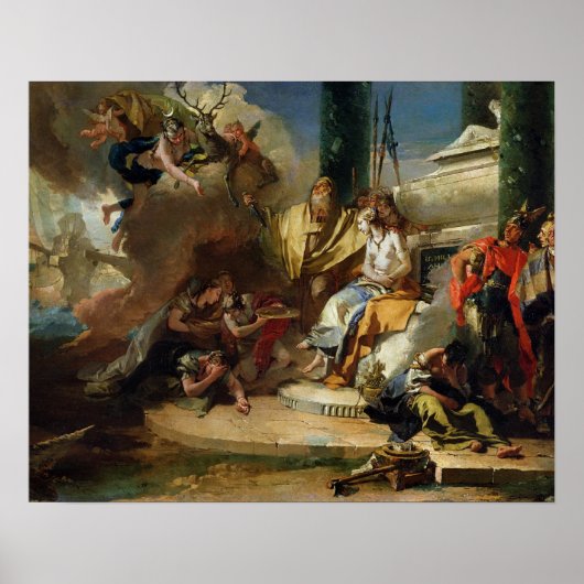 Het offer van Iphigenia Poster (Voorkant)