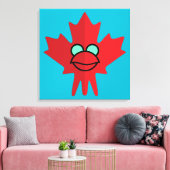 Het Officiële Echte Portret van Ka-Nada Clupkitz Canvas Afdruk (Insitu (Woonkamer))
