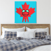 Het Officiële Echte Portret van Ka-Nada Clupkitz Canvas Afdruk (Insitu (Slaapkamer))