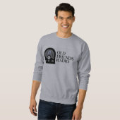 Het officiële grijze oude Friends Radio Sweatshirt (Voorkant volledig)