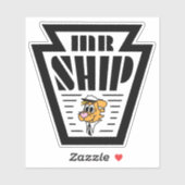 Het officiële Mr. Schip Sticker (Vel)