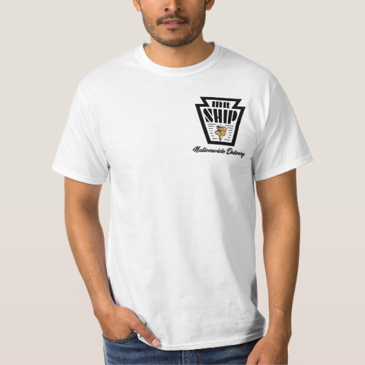 Het officiële Mr. Schip T-shirt (Voorkant)