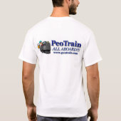 Het officiële PeoTrain-Shirt T-shirt (Achterkant)