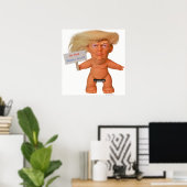 Het officiële Poster van de grootste troll ter wer (Thuiskantoor)