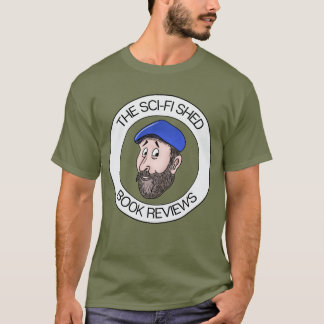 Het officiële SCI-FI Shed Book Reviewen T-shirt