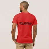 Het officiële Shirt van het proefproject (Achterkant volledig)