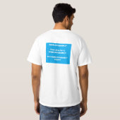 Het officiële Shirt WWW.iNFODUDE.iT! (Achterkant volledig)