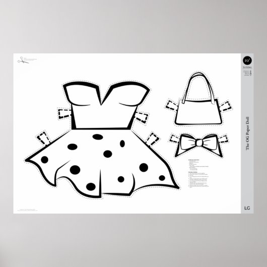 Het OG-papierkostuum: GROOT Poster (Voorkant)