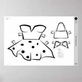 Het OG-papierkostuum: MEDIUM Poster