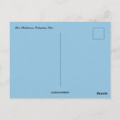 Het Ohio State House in Columbus, Ohio Briefkaart (Achterkant)