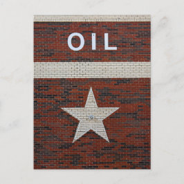 Het oliepalk in Texas Briefkaart