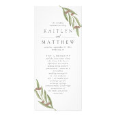 Het Olive Branch Wedding Collectie - Programma (Voorkant)