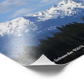 Het Olympisch gebergte Foto Afdruk (Hoek)