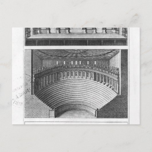 Het Olympisch theater in Vicenza Briefkaart (Voorkant)