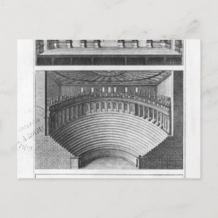 Het Olympisch theater in Vicenza Briefkaart