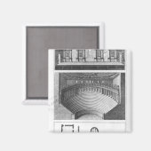 Het Olympisch theater in Vicenza Magneet (Voorkant / Achterkant)
