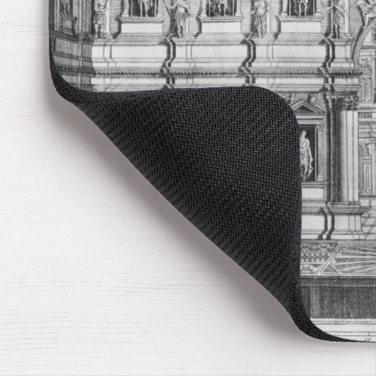 Het Olympisch theater in Vicenza Muismat (Hoek)