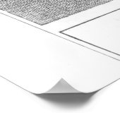 Het Olympisch theater in Vicenza Poster (Hoek)