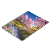 Het omarmen van de charmante schoonheid van Sakura Notitieboek (Linkerzijde)