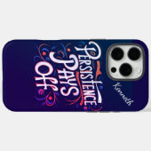 Het omarmen van de geest van doorzettingsvermogen. Case-Mate iPhone case (Achterkant (horizontaal))