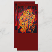 Het omarmen van Dood Colorful Geometric Art (Voorkant / Achterkant)